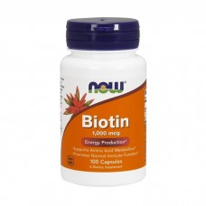 Biotina 1000 mcg 100 Cápsulas 