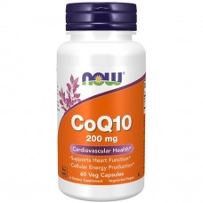 Coenzima Q10 200 mg 60 Cápsulas Vegetais