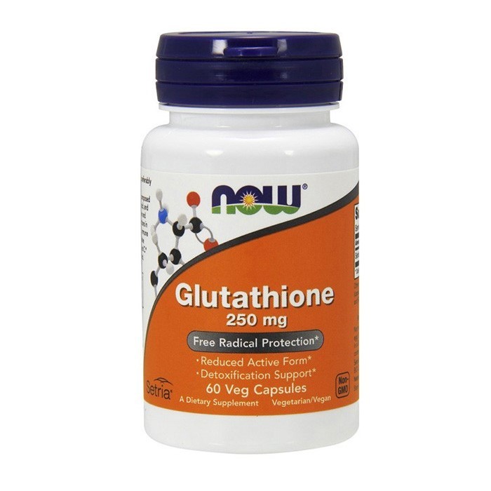 L-Glutationa 250 mg 60 Cápsulas Vegetais