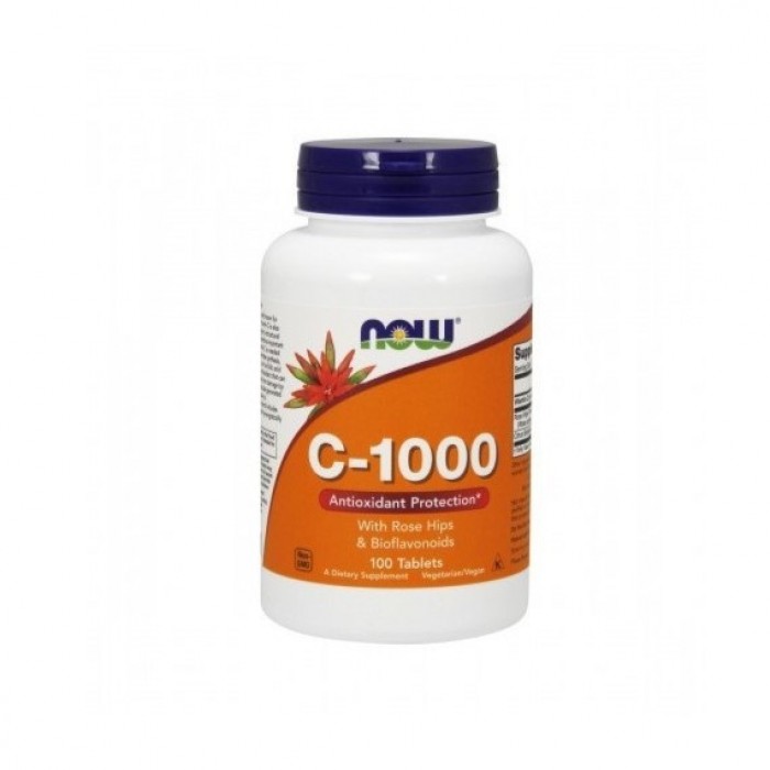 Vitamina C com Roseira Brava e Bioflavonoides 1000 mg