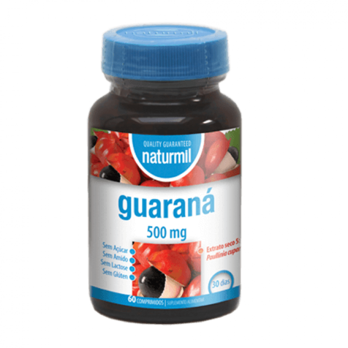 Guaraná 500mg 60 comprimidos