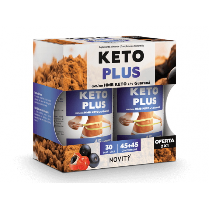 Keto Plus 45 + 45 Comprimidos
